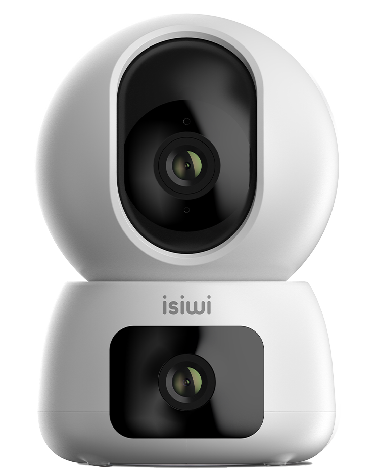 Immagine in prospettiva della telecamera Isiwi Twin